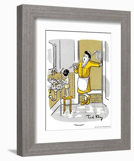 Hazel Cartoon-Ted Key-Framed Giclee Print