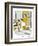 Hazel Cartoon-Ted Key-Framed Giclee Print