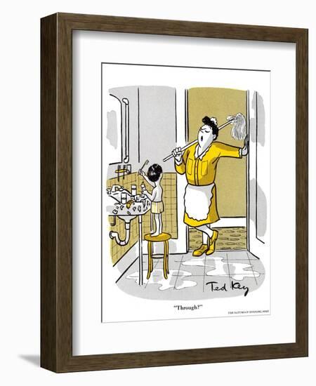 Hazel Cartoon-Ted Key-Framed Giclee Print