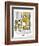 Hazel Cartoon-Ted Key-Framed Giclee Print