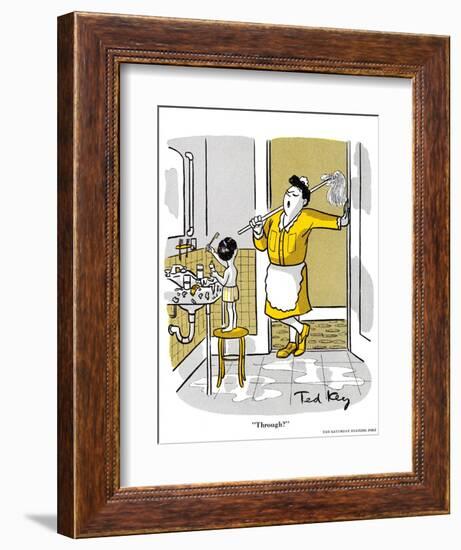 Hazel Cartoon-Ted Key-Framed Giclee Print