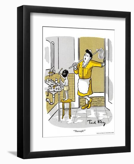 Hazel Cartoon-Ted Key-Framed Giclee Print