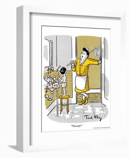 Hazel Cartoon-Ted Key-Framed Giclee Print