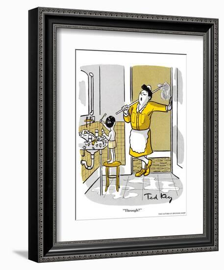 Hazel Cartoon-Ted Key-Framed Giclee Print