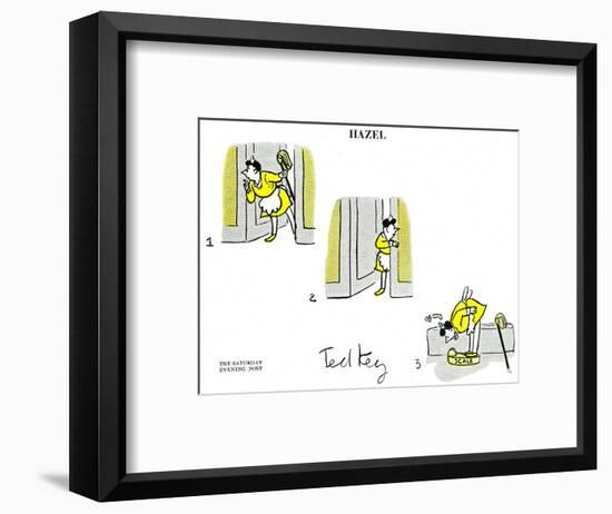 Hazel Cartoon-Ted Key-Framed Giclee Print