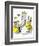 Hazel Cartoon-Ted Key-Framed Giclee Print