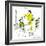 Hazel Cartoon-Ted Key-Framed Giclee Print