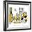 Hazel Cartoon-Ted Key-Framed Giclee Print