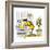 Hazel Cartoon-Ted Key-Framed Giclee Print