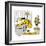 Hazel Cartoon-Ted Key-Framed Giclee Print