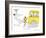 Hazel Cartoon-Ted Key-Framed Giclee Print