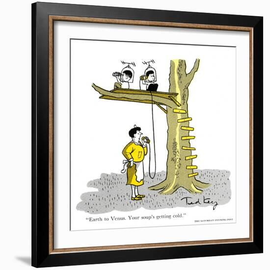 Hazel Cartoon-Ted Key-Framed Giclee Print