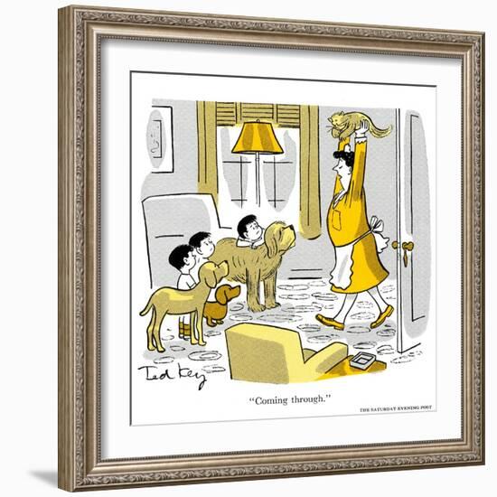 Hazel Cartoon-Ted Key-Framed Giclee Print