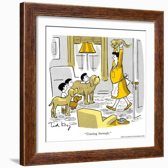 Hazel Cartoon-Ted Key-Framed Giclee Print