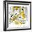 Hazel Cartoon-Ted Key-Framed Giclee Print