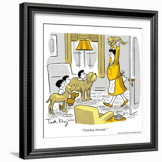 Hazel Cartoon-Ted Key-Framed Giclee Print