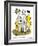 Hazel Cartoon-Ted Key-Framed Giclee Print