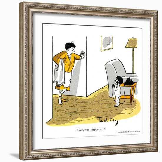 Hazel Cartoon-Ted Key-Framed Giclee Print