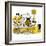 Hazel Cartoon-Ted Key-Framed Giclee Print