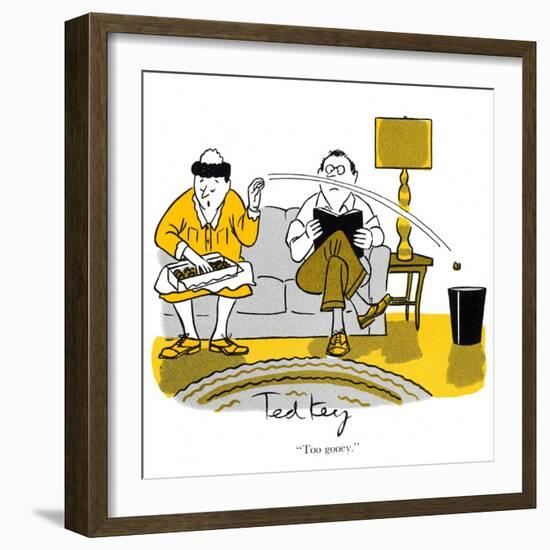 Hazel Cartoon-Ted Key-Framed Giclee Print