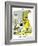 Hazel Cartoon-Ted Key-Framed Giclee Print