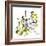 Hazel Cartoon-Ted Key-Framed Giclee Print