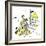 Hazel Cartoon-Ted Key-Framed Giclee Print