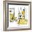 Hazel Cartoon-Ted Key-Framed Giclee Print