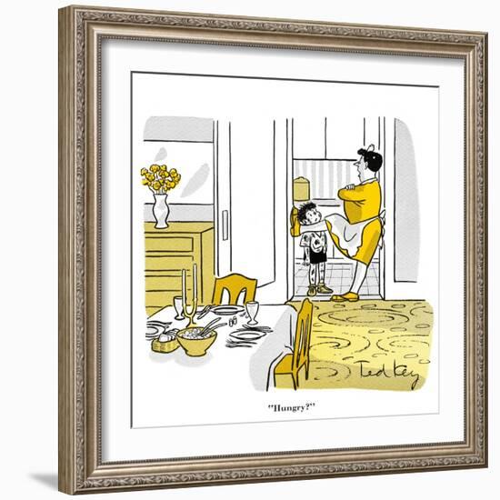 Hazel Cartoon-Ted Key-Framed Giclee Print