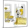 Hazel Cartoon-Ted Key-Mounted Giclee Print