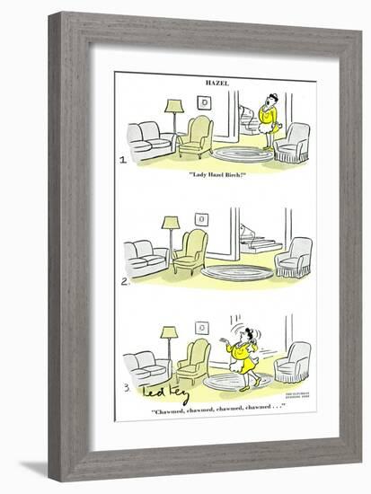 Hazel Cartoon-Ted Key-Framed Giclee Print