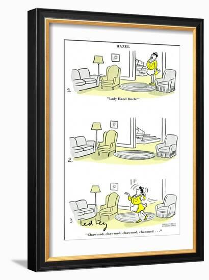 Hazel Cartoon-Ted Key-Framed Giclee Print