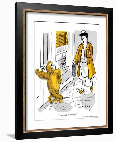 Hazel Cartoon-Ted Key-Framed Giclee Print