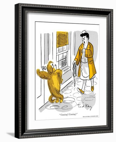 Hazel Cartoon-Ted Key-Framed Giclee Print