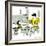 Hazel Cartoon-Ted Key-Framed Giclee Print