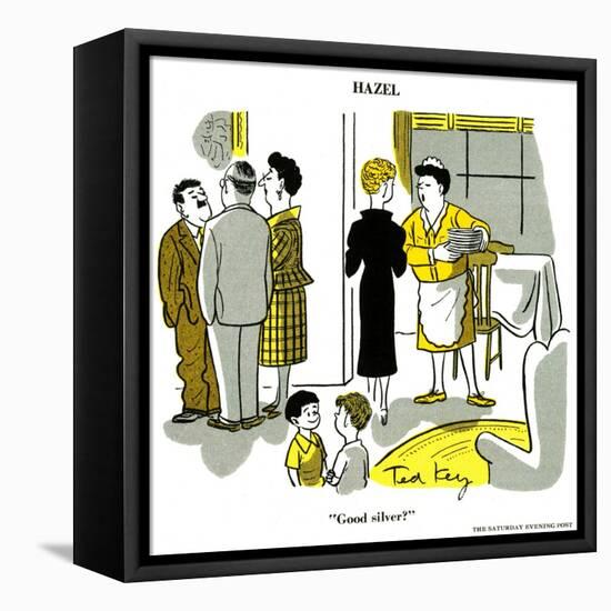 Hazel Cartoon-Ted Key-Framed Premier Image Canvas