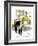 Hazel Cartoon-Ted Key-Framed Giclee Print