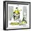 Hazel Cartoon-Ted Key-Framed Giclee Print