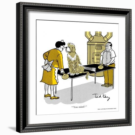 Hazel Cartoon-Ted Key-Framed Giclee Print