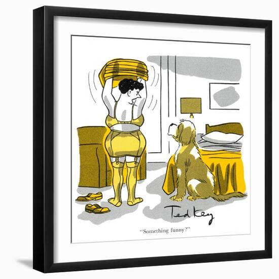 Hazel Cartoon-Ted Key-Framed Giclee Print