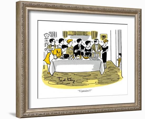 Hazel Cartoon-Ted Key-Framed Giclee Print