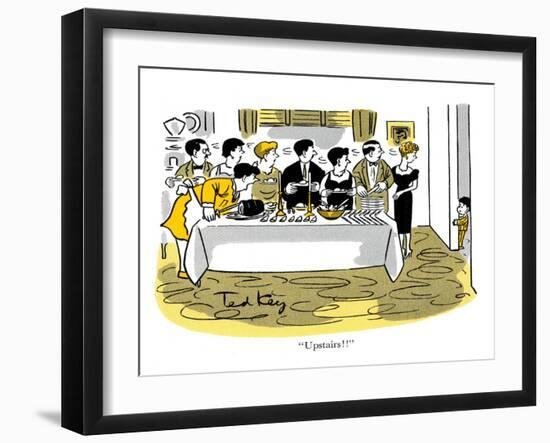 Hazel Cartoon-Ted Key-Framed Giclee Print