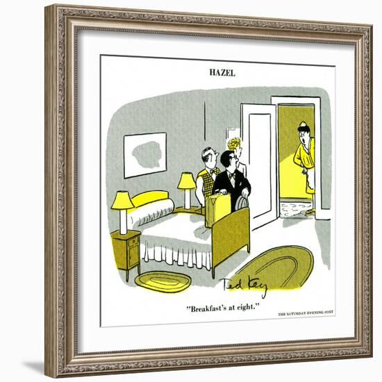 Hazel Cartoon-Ted Key-Framed Giclee Print