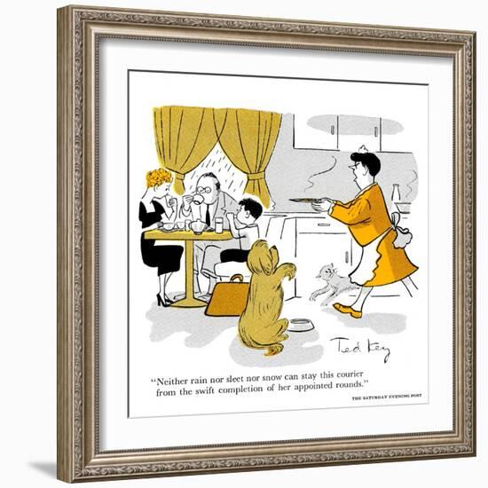 Hazel Cartoon-Ted Key-Framed Giclee Print