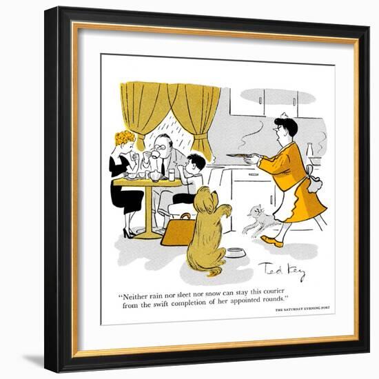 Hazel Cartoon-Ted Key-Framed Giclee Print