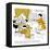 Hazel Cartoon-Ted Key-Framed Premier Image Canvas