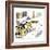 Hazel Cartoon-Ted Key-Framed Giclee Print