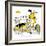 Hazel Cartoon-Ted Key-Framed Giclee Print