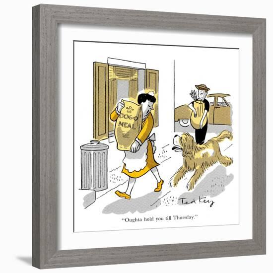 Hazel Cartoon-Ted Key-Framed Giclee Print