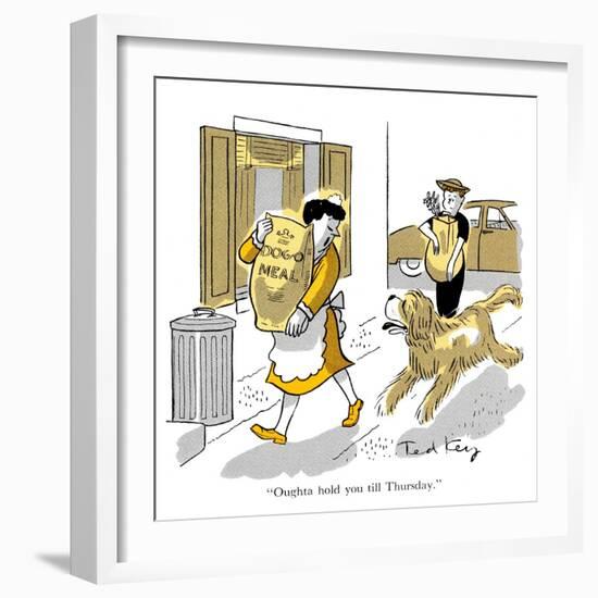 Hazel Cartoon-Ted Key-Framed Giclee Print